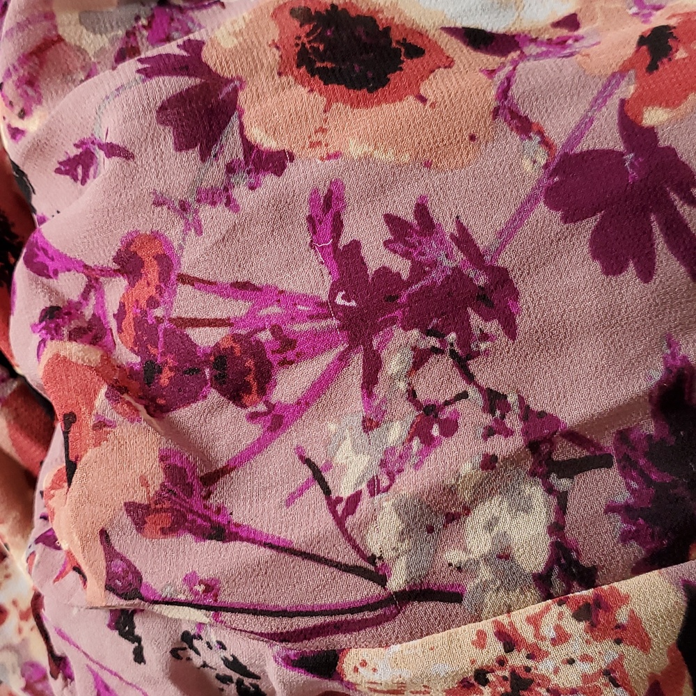 LULU'S In My Dreams Mauve Floral Print Midi Dress - Picture 3 of 14